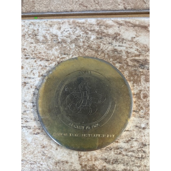 Other - COBRA AUGUST 19 1986 ASHTON TATES BEST KEPT SECRET COIN MEDALLION ROUND